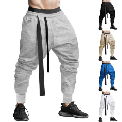 Herren Jogginghose Sportlich Bequem Verstellbar