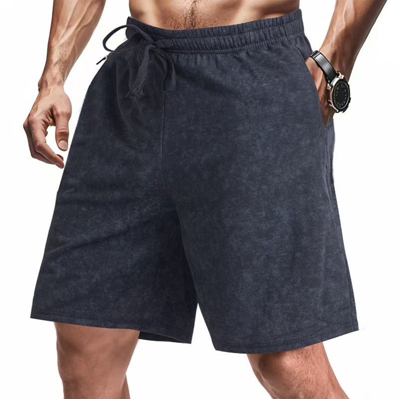 Bequeme Herren Shorts Freizeit Komfort Stoff mit Kordelzug