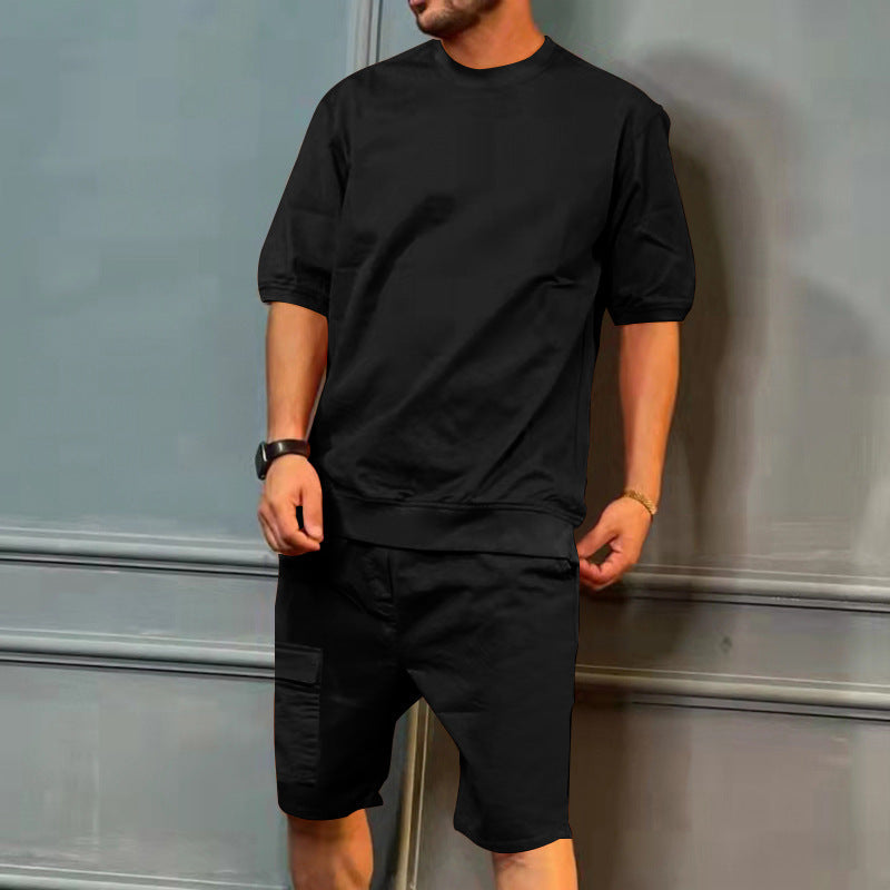 Herren Freizeit-Set atmungsaktiv Baumwolle Bequem
