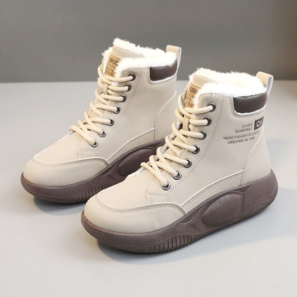 Damen Sneaker Gefüttert Warm Rutschfest Schuhe Winter