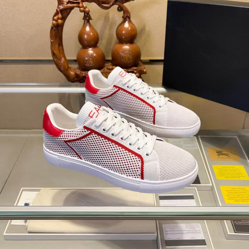 Damen Sneaker Sportlich Mesh Atmungsaktiv Komfortschuhe