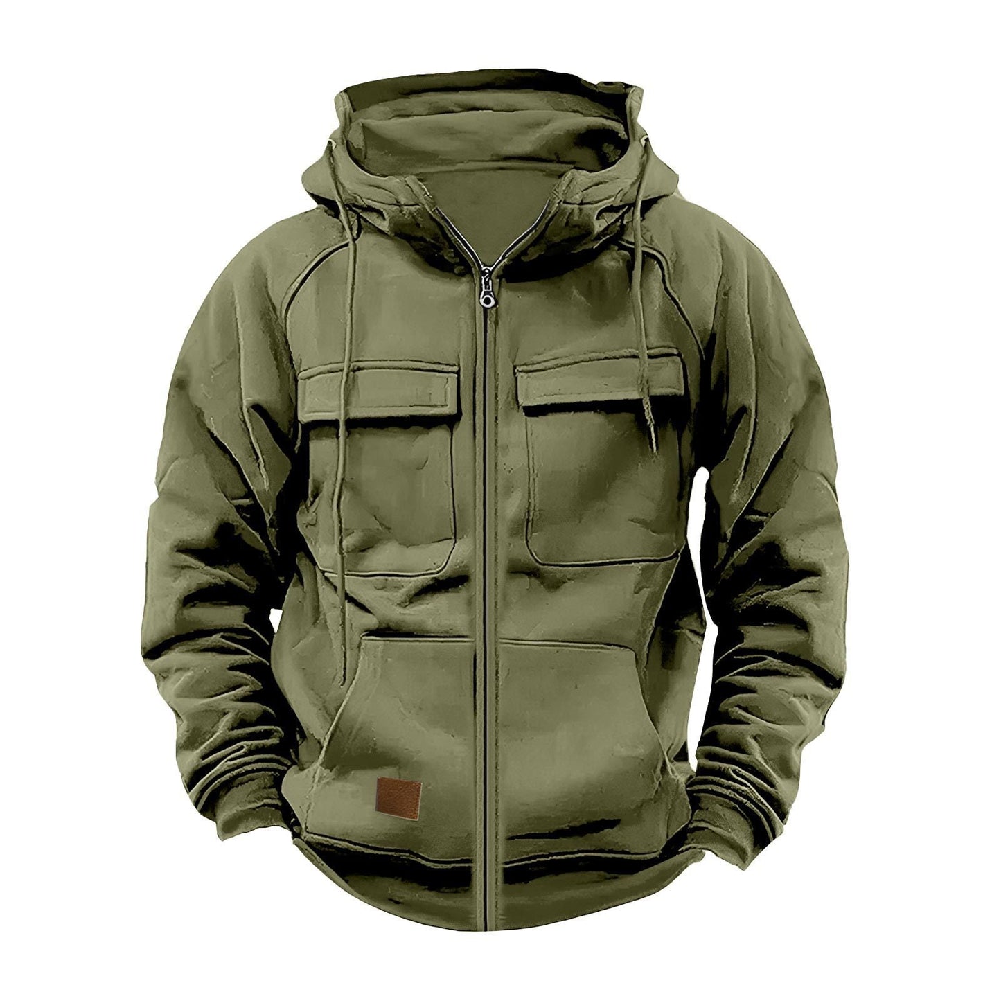 Herren Kapuzenjacke Multifunktional Wasserdicht mit Taschen