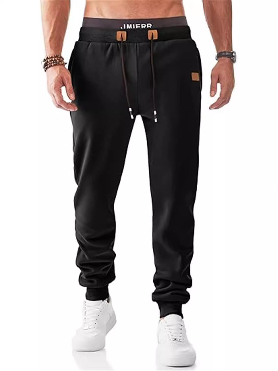 Ein moderner, komfortabler Jogginghose mit verstellbarem Bund und seitlichen Reißverschlusstaschen BerlinGlamour wäre ein großartiges Produkt für alle, die gerne Sport treiben und stilvoll