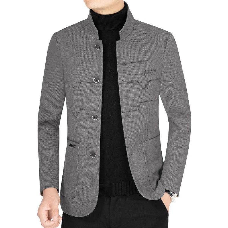 Herren Freizeitjacke Modern Stilvoll Mit Details