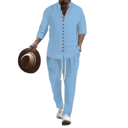 Herren Kurzarmhemd Freizeit Style mit Knopfleiste Berlin