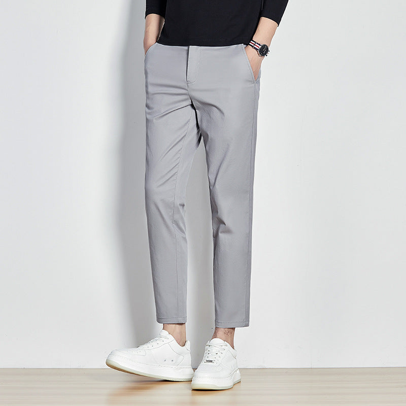 Herren Chino Hose Slim Fit Elastisch - BerlinGlamour