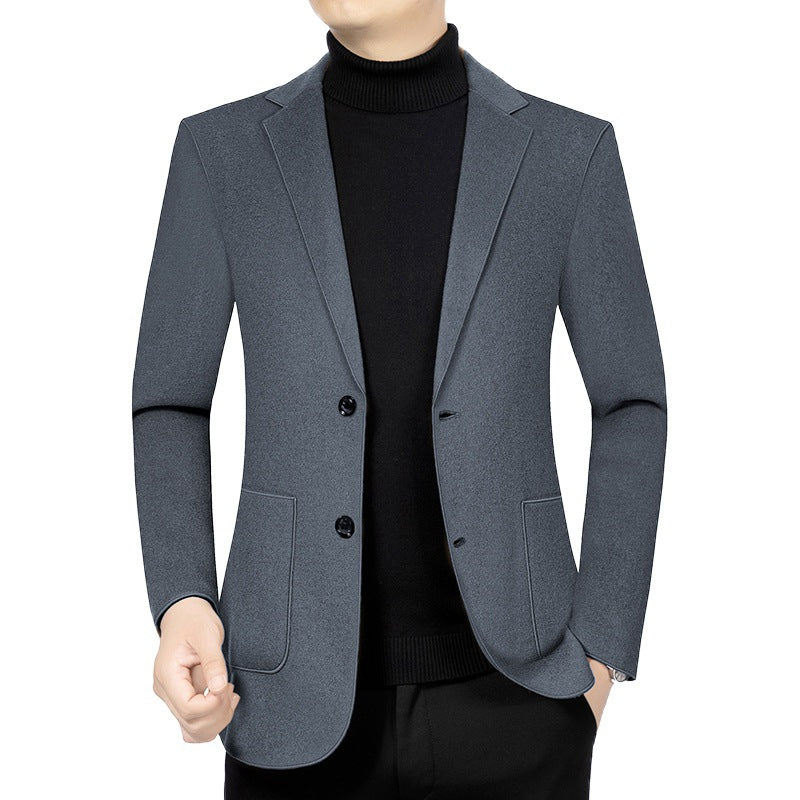Herren Blazer Elegant aus Weichem Stoff Modern Schnitt