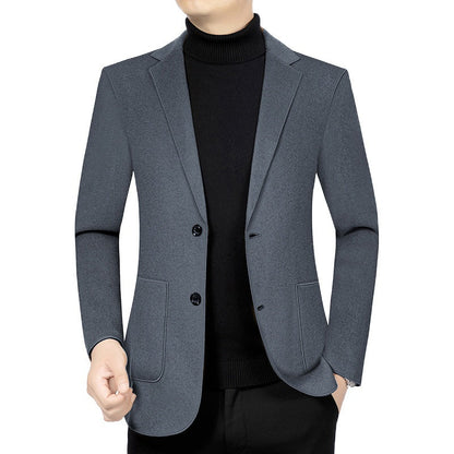 Herren Blazer Elegant aus Weichem Stoff Modern Schnitt