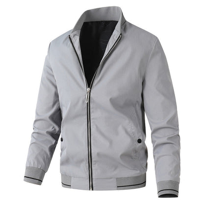Herren Steppjacke Sportlich Mit Stehkragen Modern
