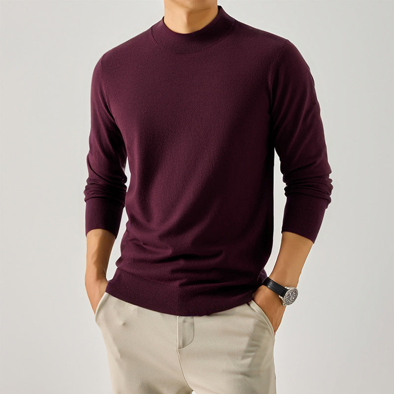 Herren Pullover Feinstrick Modern Elegant