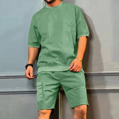 Herren Freizeit-Set atmungsaktiv Baumwolle Bequem