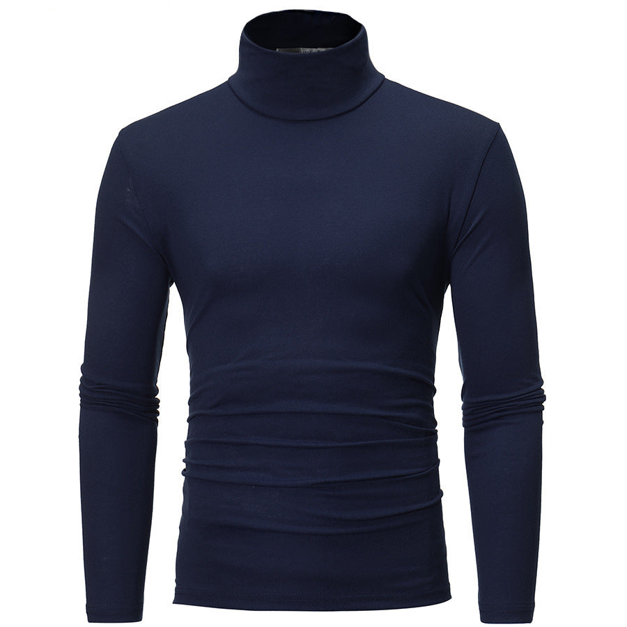 Herren Rollkragenpullover Elegant Stretch Bequem