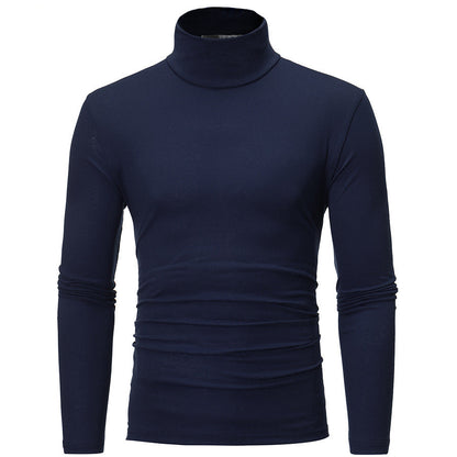 Herren Rollkragenpullover Elegant Stretch Bequem