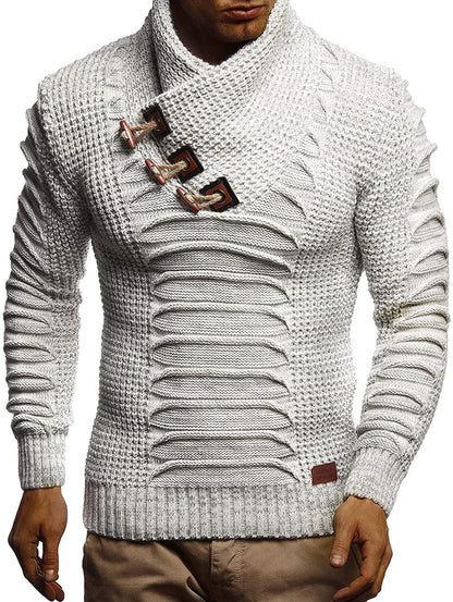 Herren Pullover Grobstrick Rustikal Modern