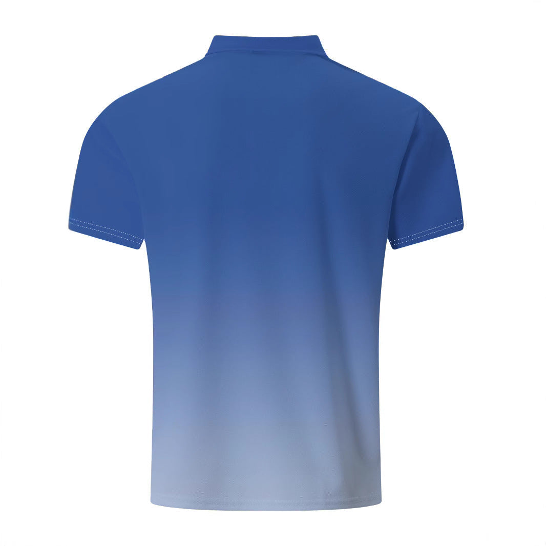 Herren Poloshirt EKG Motiv Modern Berlin Style