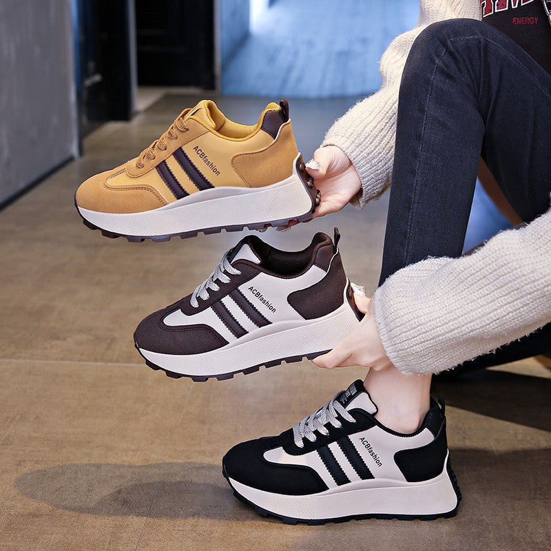 Damen Sneaker Freizeitschuhe Bequem Sportlich Urban - BerlinGlamour