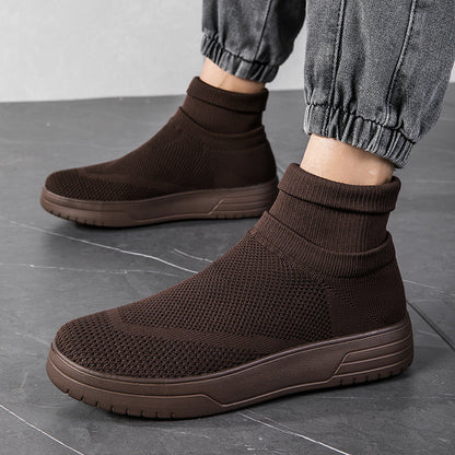 Damen Sport Sneaker Laufschuhe Knöchelschutz Rutschfest