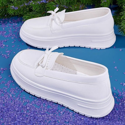 Damen Sneaker Slip-On mit Schleife Bequem Elegant - BerlinGlamour