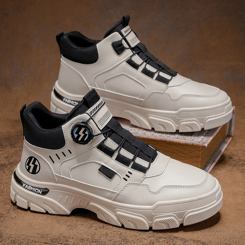 Damen Sneaker High-Top Modisch Schnürsystem