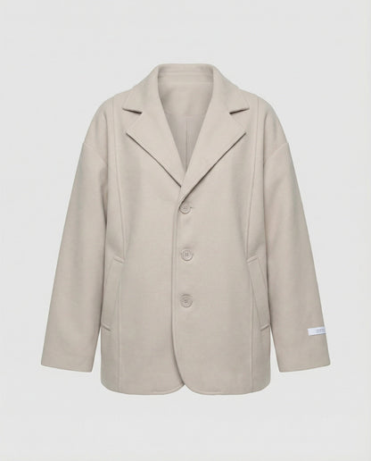 Damen Strickcardigan Weiß Großzügig Mit Knöpfen und Taschen