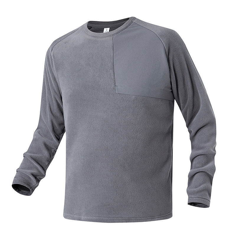 Herren Funktionsshirt Langarm mit Brusttasche Sportlich - BerlinGlamour
