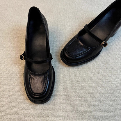 Damen Ballerinas Elegante Riemenverschluss Modisch Schuhe - BerlinGlamour
