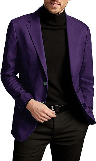 Herren Sakko Modern Slim Fit Maßgeschneidert Elegant