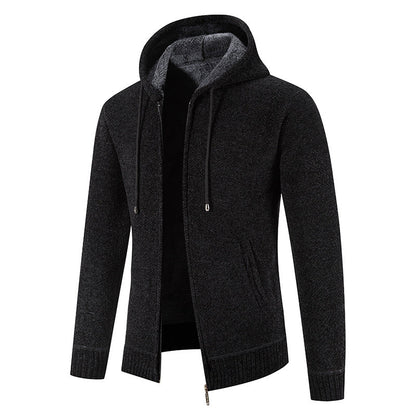 Herren Kapuzenjacke Weich Innenfutter Modern Design