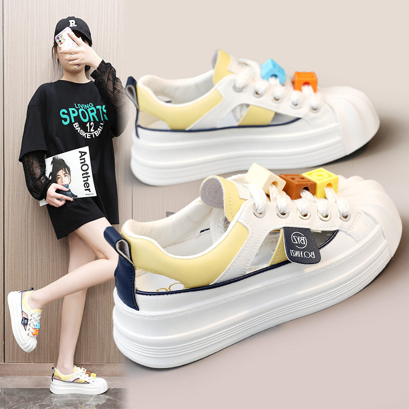 Damen Sneaker Bunt Sportlich KomfortSchuhe - BerlinGlamour