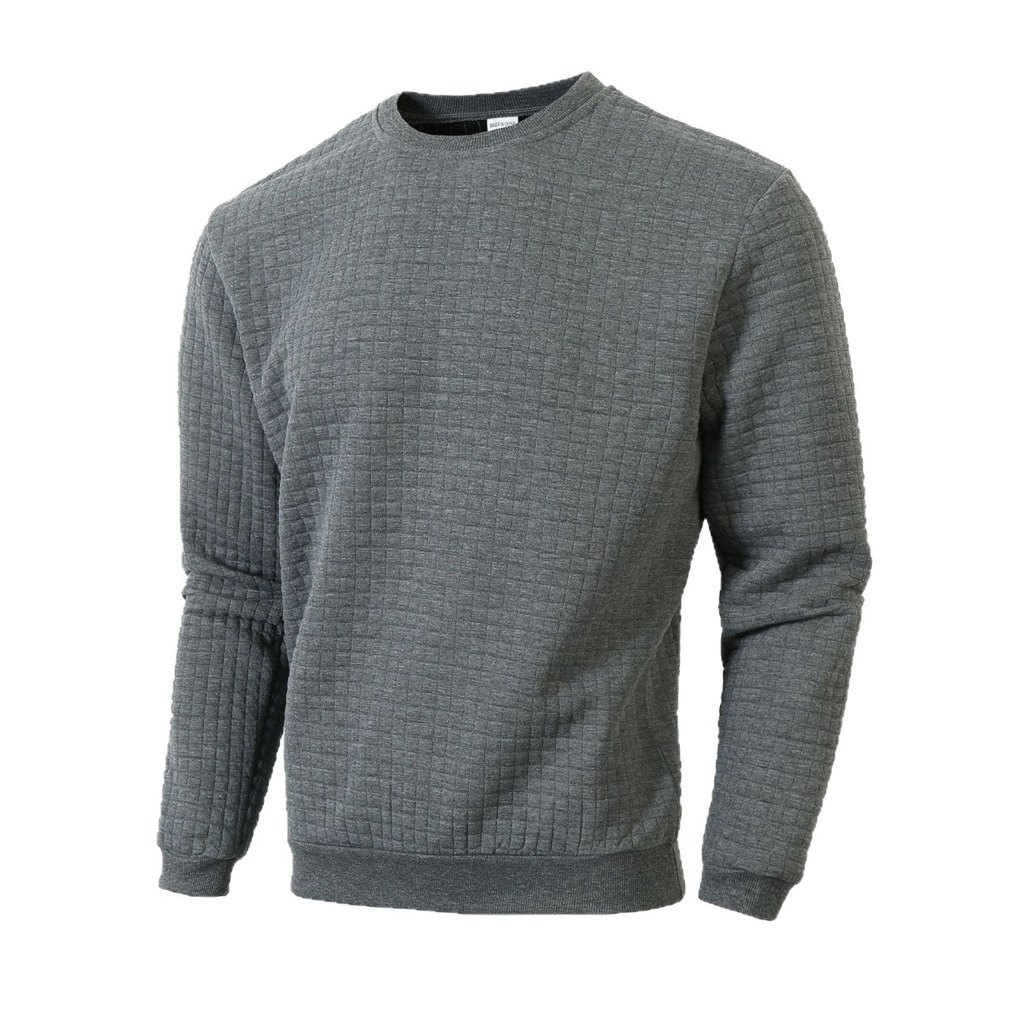 Herren Sweatshirt Bequem Komfortabel Grau