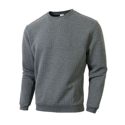 Herren Sweatshirt Bequem Komfortabel Grau