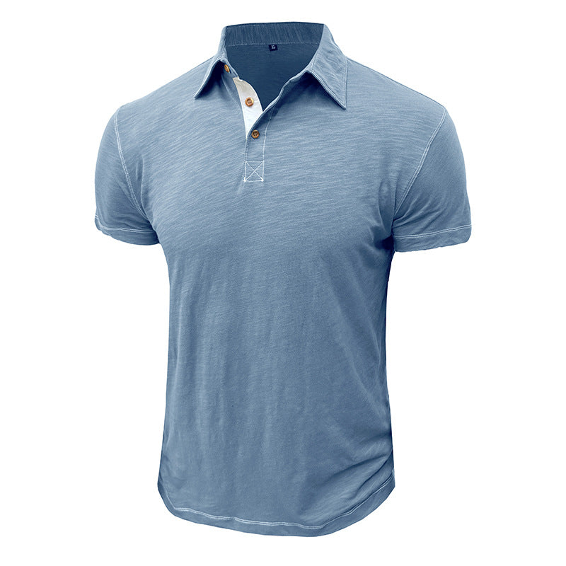 Herren Poloshirt Modern Slim Fit Kragen