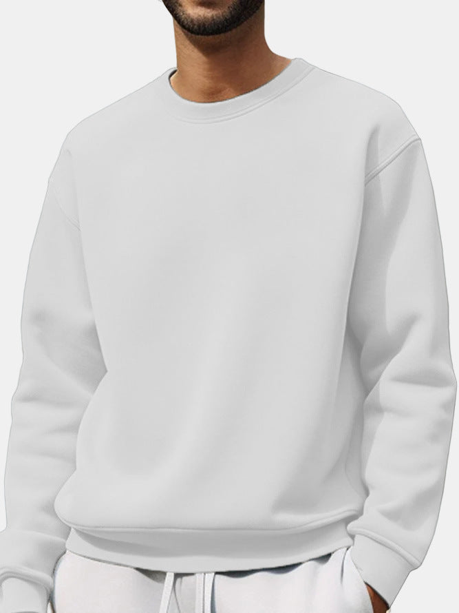 Herren Sweatpullover Lässig Oversized Schultern Cut-Out