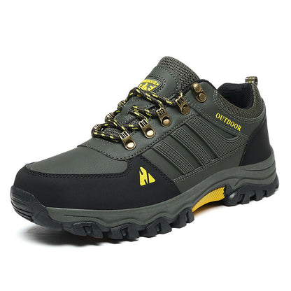 Herren Wanderschuhe Wasserdicht Rutschfest Atmungsaktiv