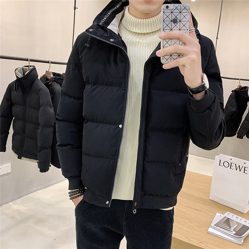 Herren Steppjacke Warm Isoliert mit Kapuze - BerlinGlamour