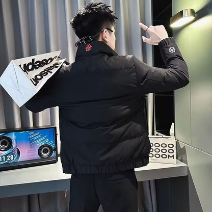 Herren Steppjacke Leicht Sportlich Mit Taschen - BerlinGlamour