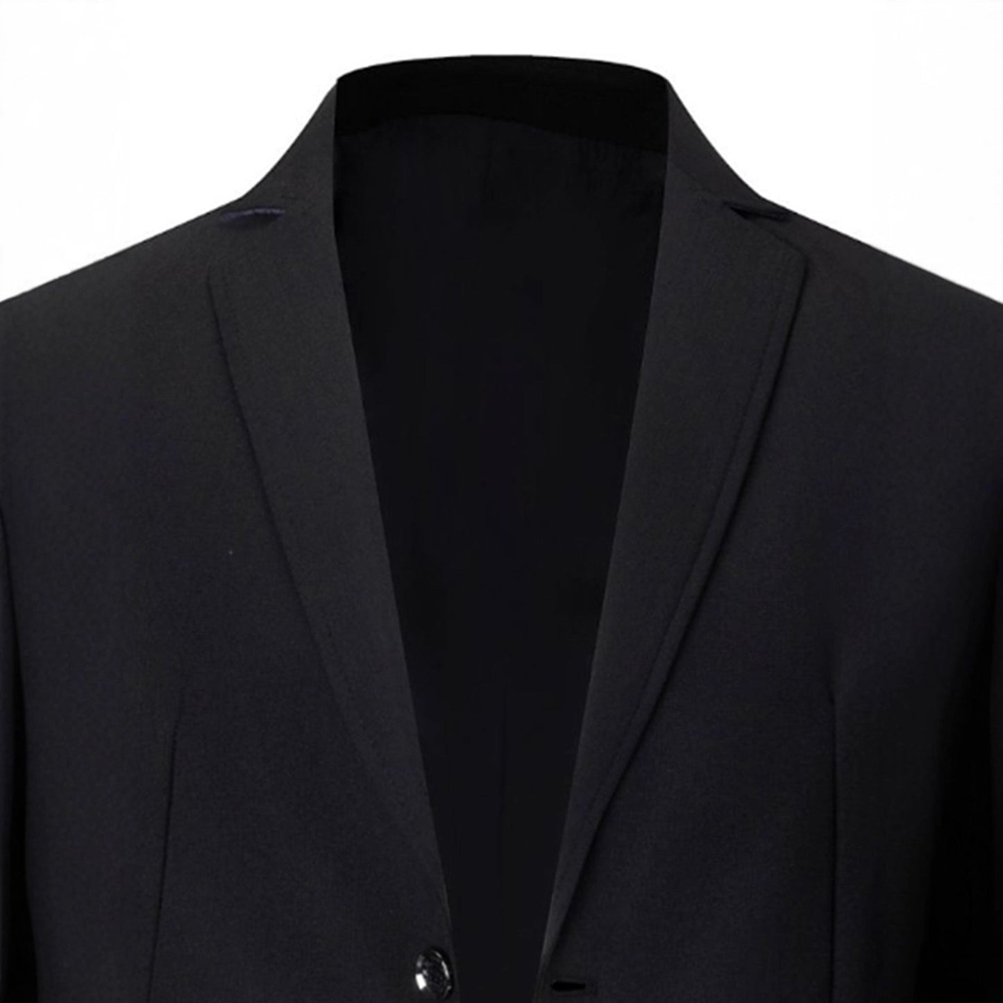 Herren Blazer Slim Fit Modern Elegant Schwarz