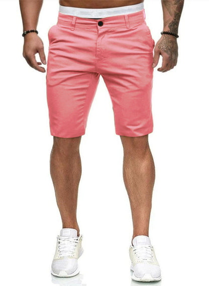 Herren Chino Shorts Elastisch Elegant Modern - BerlinGlamour