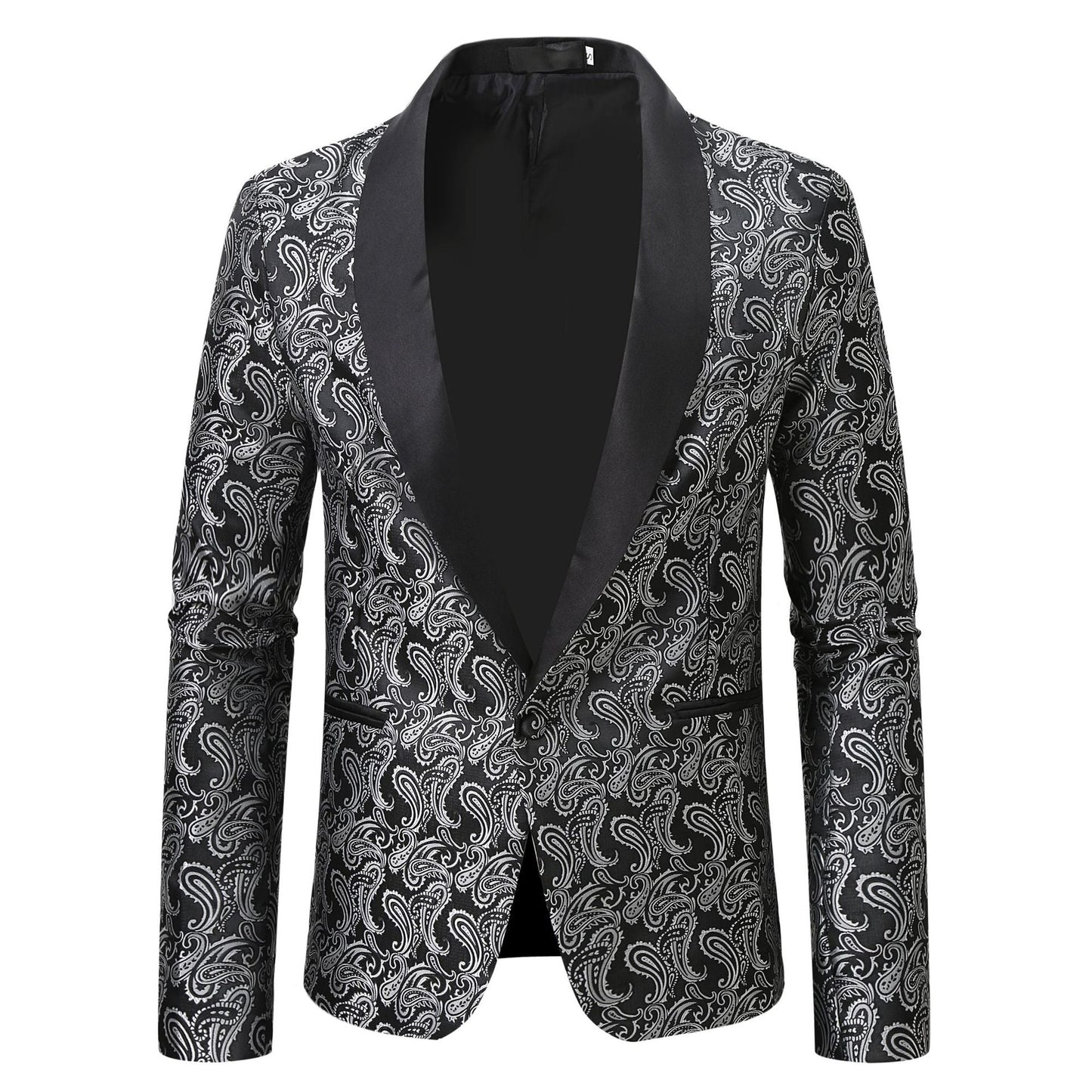 Herren Blazer Elegant Smoking Anzug mit Muster - BerlinGlamour