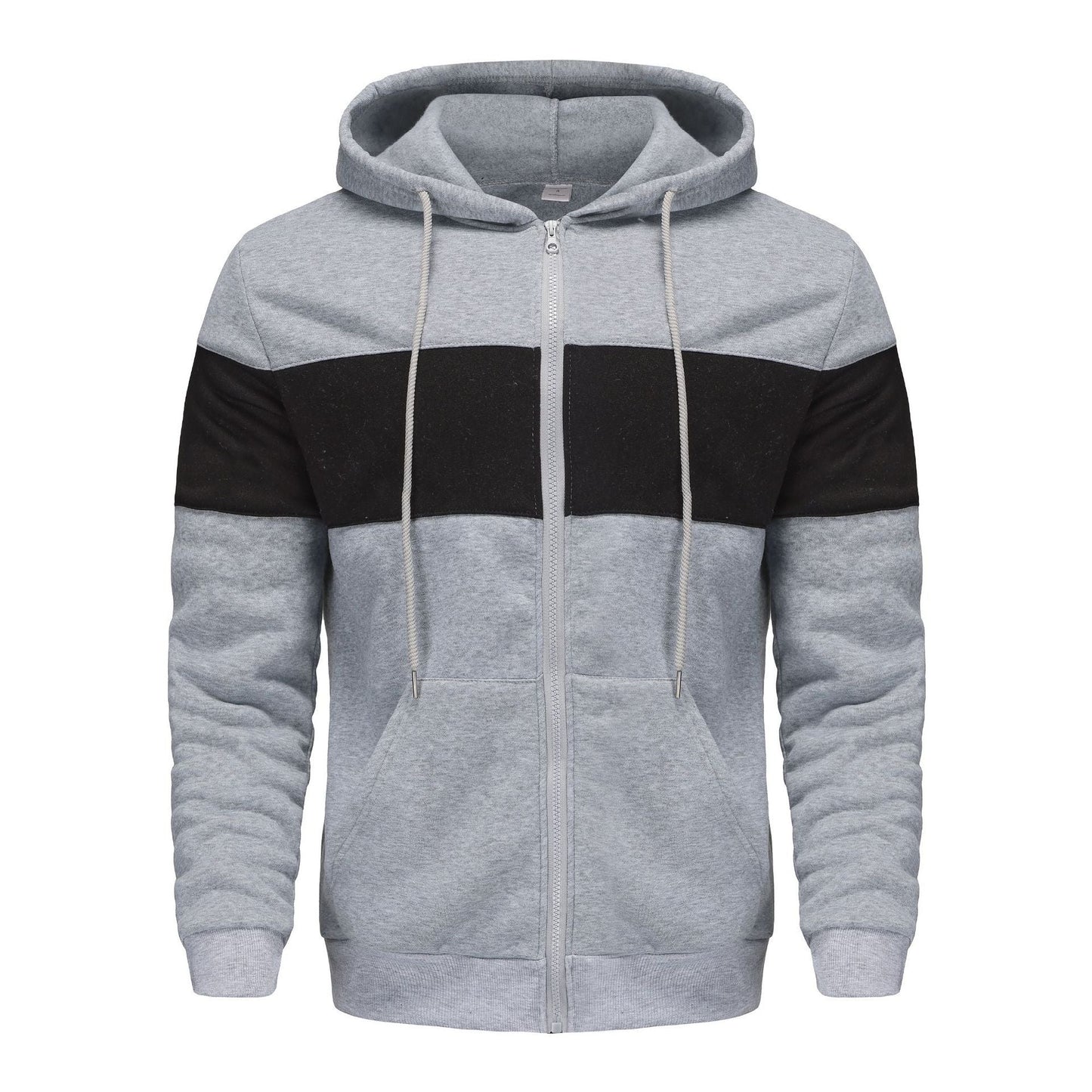 Herren Sportjacke Kapuzenjacke Atmungsaktiv Reißverschluss