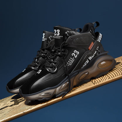 Damen Sneaker High-Top Sportlich Stabil mit Weite Passform