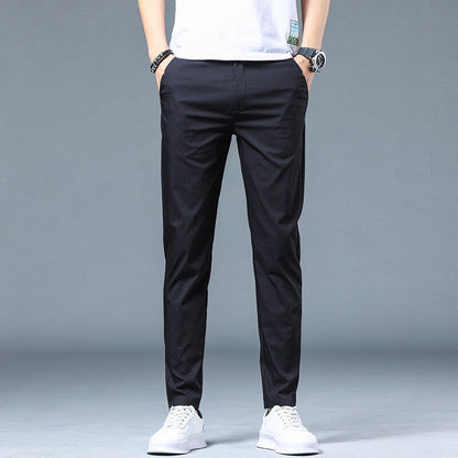 Herren Freizeithosen Slim Fit Modern Luftig Bequem