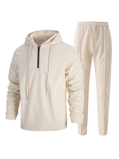 Herren Sportset Hoodie und Jogginghose Atmungsaktiv Modern