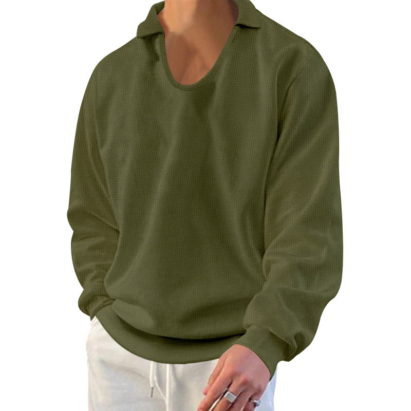 Herren Langarmshirt Lässig Modern Berlin Style