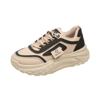 Damen Sneaker Sportlich Atmungsaktiv Weiss