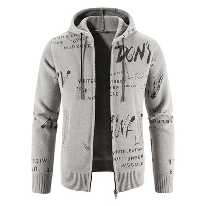 Herren Kapuzenjacke Modern mit coolen Prints