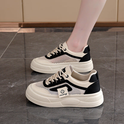 Damen Sneaker Bequem Atmungsaktiv Trendy Schuhe
