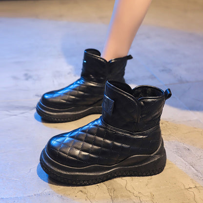 Damen Winterstiefel Warm Gefüttert Schnee Boots