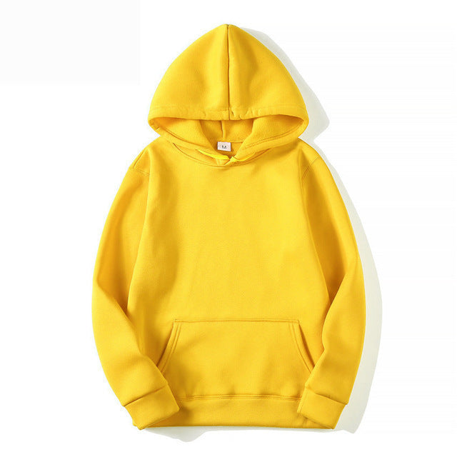 Herren Hoodie Weich Bequem mit Kängurutasche
