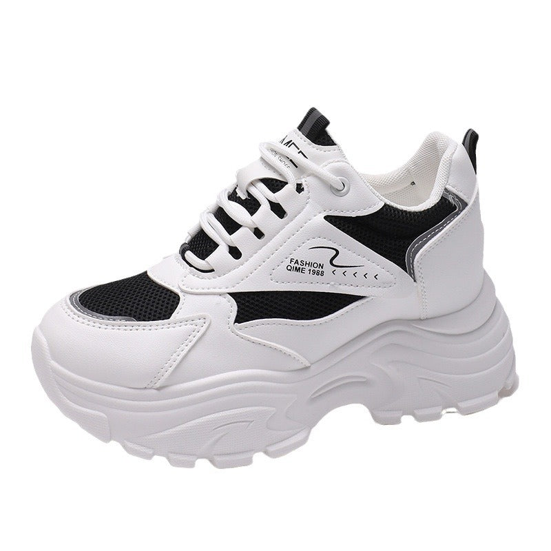 Damen Sneaker Chunky atmungsaktiv Komfortabel Sportschuhe
